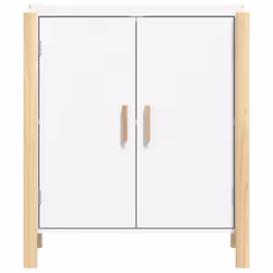 vidaXL Sideboard Storage Side Cabinet Cupboard Home Organiser Engineered Wood - white - Additional view 4