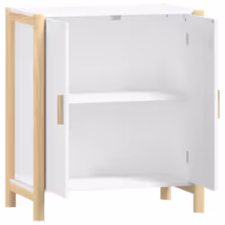 vidaXL Sideboard Storage Side Cabinet Cupboard Home Organiser Engineered Wood - white - Additional view 6