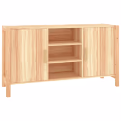 vidaXL Sideboard Storage Side Cabinet Cupboard Home Organiser Engineered Wood - brown