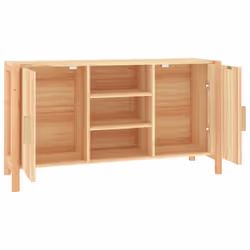 vidaXL Sideboard Storage Side Cabinet Cupboard Home Organiser Engineered Wood - brown - Additional view 5