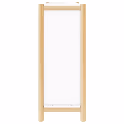 vidaXL Shoe Cabinet Engineered Wood Home Shoe Storage Organiser Multi Colours - white - Additional view 6