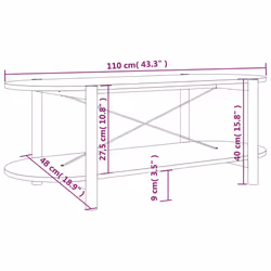 VidaXL 345687 coffee/side/end table - Additional view 7