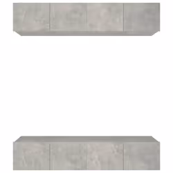 VidaXL 3114185, Grey, Wood, Wood, 800 mm, 300 mm, 300 mm