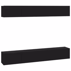 VidaXL 3114191, Black, Wood, Wood, 1000 mm, 300 mm, 300 mm