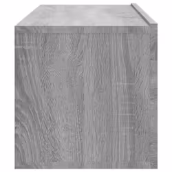 ) vidaXL 4x Wall TV Cabinets Media Unit Furniture Multi Colours Multi Sizes - Grey sonoma, 100 x 30 x 30 cm (W x D x H - Additional view 5