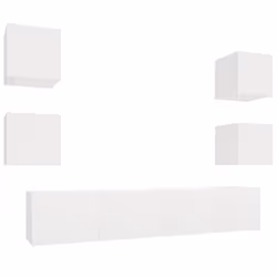 VidaXL 3114254, White, Wood, Wood, 800 mm, 300 mm, 300 mm