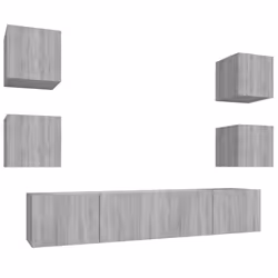 VidaXL 3114260, Grey, Wood, Wood, 30 kg, 800 mm, 300 mm