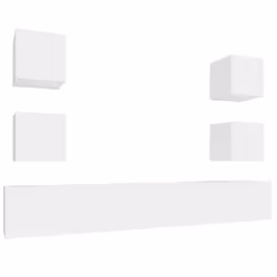 VidaXL 3114262, White, Wood, Wood, 1000 mm, 300 mm, 300 mm