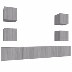 VidaXL 3114268, Grey, Wood, Wood, 80 kg, 1000 mm, 300 mm
