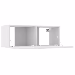 ) vidaXL TV Cabinet Set 8 Piece Engineered Wood Furniture Multi Colours/Sizes - White, 80 x 30 x 30 cm (W x D x H - Additional view 6