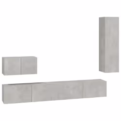 VidaXL 3114329, Grey, Wood, Wood, 1100 mm, 1 pc(s)