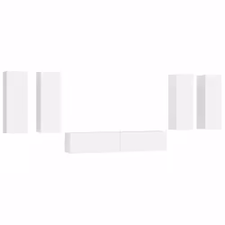 VidaXL 3114342, White, Wood, Wood, 800 mm, 300 mm, 300 mm