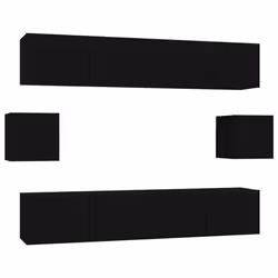 VidaXL 3114359, Black, Wood, Wood, 800 mm, 300 mm, 300 mm