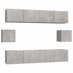 VidaXL 3114361, Grey, Wood, Wood, 800 mm, 1 pc(s)