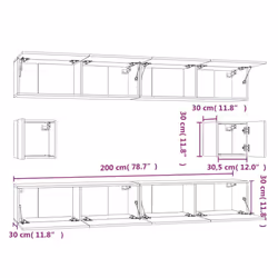 VidaXL 3114366 TV cabinet/entertainment centre - Additional view 4