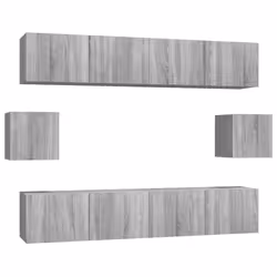 VidaXL 3114372, Grey, Wood, Wood, 1000 mm, 300 mm, 300 mm
