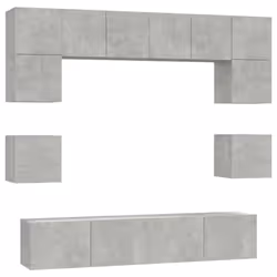 VidaXL 3114409, Grey, Wood, Wood, 800 mm, 1 pc(s)