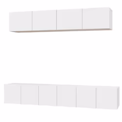 VidaXL 3114422, White, Wood, Wood, 800 mm, 300 mm, 300 mm