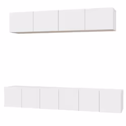 VidaXL 3114430, White, Wood, Wood, 1000 mm, 1 pc(s)