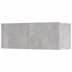 vidaXL TV Cabinet Set 5 Piece Engineered Wood Indoor Media Unit Multi Colours - Concrete grey - Additional view 7