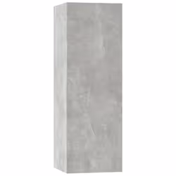 vidaXL TV Cabinet Set 5 Piece Engineered Wood Indoor Media Unit Multi Colours - Concrete grey - Additional view 9