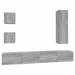VidaXL 3114452, Grey, Wood, Wood, 1 pc(s)