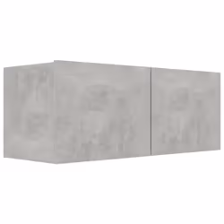 ) vidaXL TV Cabinet Set 6 Piece Engineered Wood Multi Colours 100/80x30x30 cm - Concrete grey, 60 x 30 x 30 cm (L x W x H - Additional view 7