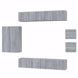 VidaXL 3114492, Grey, Wood, Wood, 600 mm, 1 pc(s)
