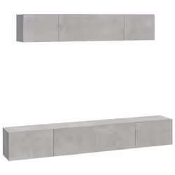 VidaXL 3114537, Grey, Wood, Wood, 1000 mm, 300 mm, 300 mm