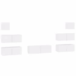 VidaXL 3114542, White, Wood, Wood, 1 pc(s)