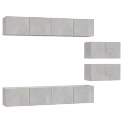 VidaXL 3114601, Grey, Wood, Wood, 800 mm, 300 mm, 300 mm