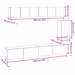 VidaXL 3114617 TV cabinet/entertainment centre - Additional view 8