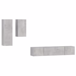 VidaXL 3114625, Grey, Wood, Wood, 800 mm, 300 mm, 300 mm