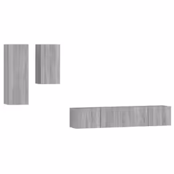 VidaXL 3114628, Grey, Wood, Wood, 800 mm, 300 mm, 300 mm