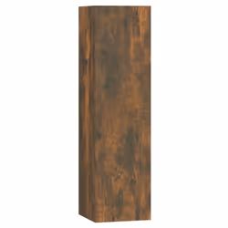 vidaXL TV Cabinet Set 4 Piece Engineered Wood Multi Colours 100/80x30x30 cm - smoked oak - Additional view 6
