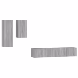 VidaXL 3114636, Grey, Wood, Wood, 1000 mm, 300 mm, 300 mm