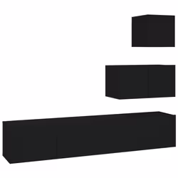 VidaXL 3114639, Black, Wood, Wood, 800 mm, 1 pc(s)