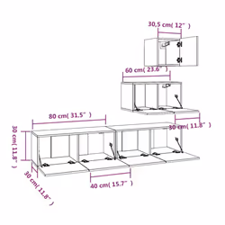 VidaXL 3114640 TV cabinet/entertainment centre - Additional view 4