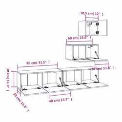 VidaXL 3114643 TV cabinet/entertainment centre - Additional view 7