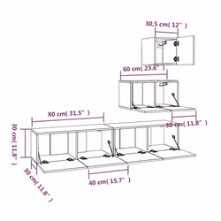 VidaXL 3114644 TV cabinet/entertainment centre - Additional view 4