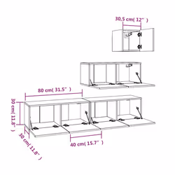 VidaXL 3114646 TV cabinet/entertainment centre - Additional view 7