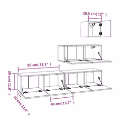 VidaXL 3114651 TV cabinet/entertainment centre - Additional view 7