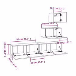 VidaXL 3114652 TV cabinet/entertainment centre - Additional view 7