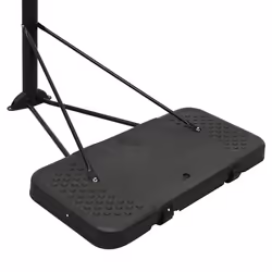 vidaXL Basketball Stand Transparent 256-361 cm Polycarbonate Basketball Post - Additional view 6