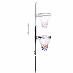 vidaXL Basketball Stand Transparent 216-250 cm Polycarbonate Basketball Post - Additional view 7