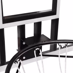 vidaXL Basketball Backboard Transparent Wall-Mounted Hoop Board Multi Sizes - 90 x 60 x 2.5 cm - Additional view 5