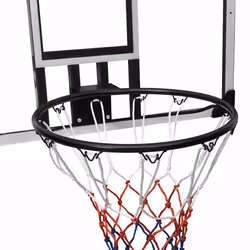 vidaXL Basketball Backboard Transparent Wall-Mounted Hoop Board Multi Sizes - 90 x 60 x 2.5 cm - Additional view 6