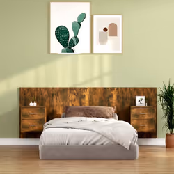 VidaXL 3115689 headboard/footboard Oak
