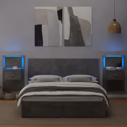 VidaXL 3115703 headboard/footboard Grey - Additional view 4