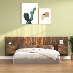 VidaXL 3115713 headboard/footboard Oak